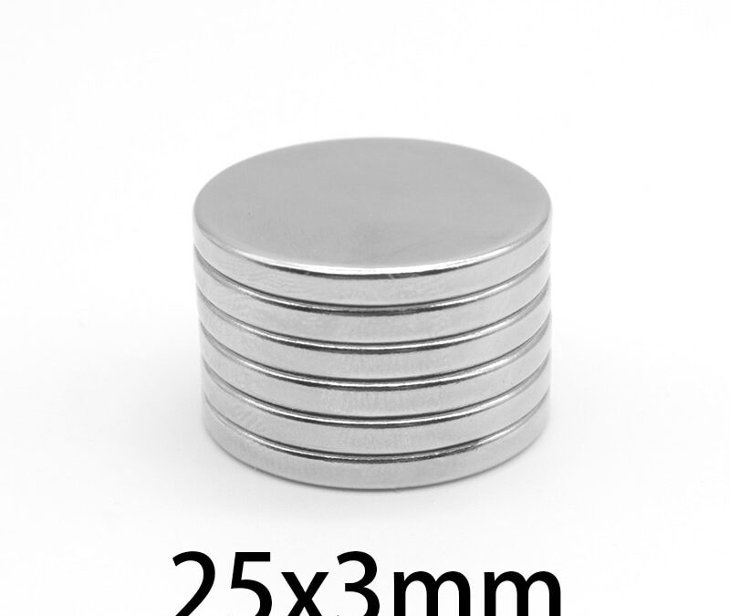 2/5/10/20/30PCS 25x3 mm Round Rare Earth Neodymium Magnet 25mm*3mm Search Magnet Strong 25x3mm Disc Permanent Magnet 25*3 mm