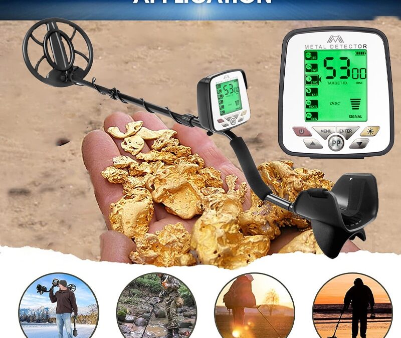 Newest Metal Detector MD-5032 Metal Detecting Pinpoint Waterproof Search Coil High Performance Underground Treasure Hunter