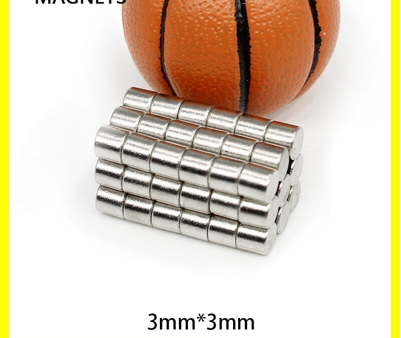 50/100/200/500/1000/2000PCS 3x3 Mini Small Disc Search Magnet Magnets 3x3mm Round Neodymium Permanent Strong Magnets 3*3 mm