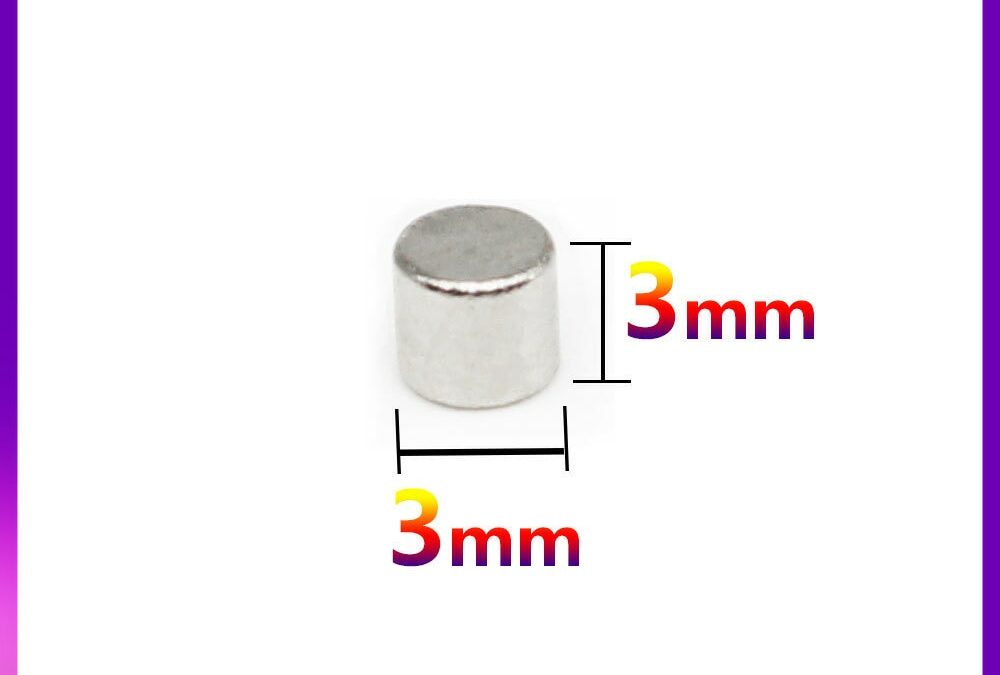 50/100/200/500/1000/2000PCS 3x3 Mini Small Disc Search Magnet Magnets 3x3mm Round Neodymium Permanent Strong Magnets 3*3 mm