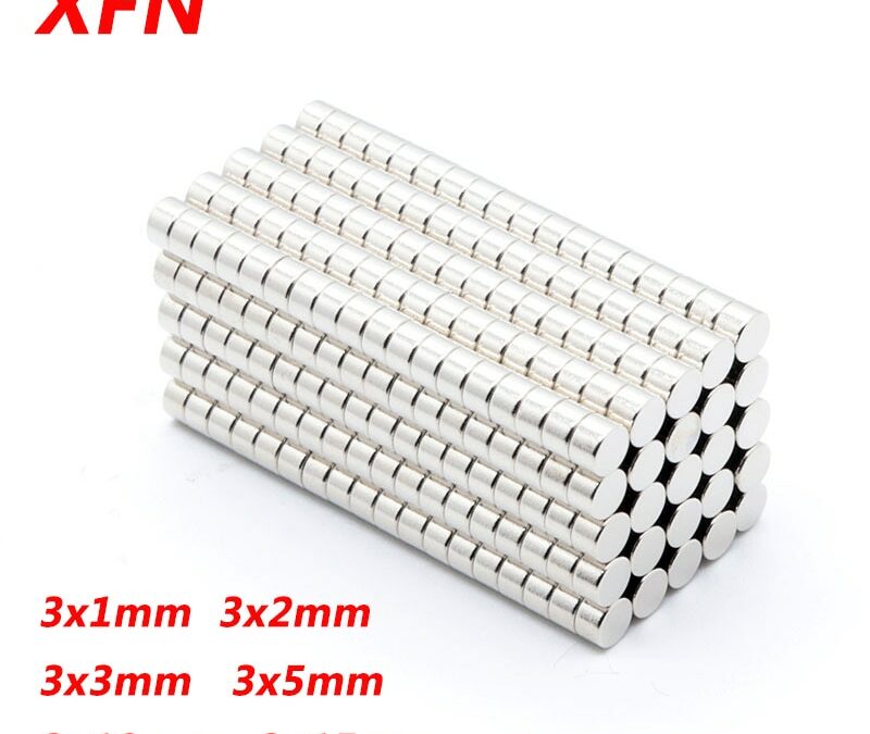 20/50 PCS Strong Round Magnet NdFeB Powerful Magnet 3x1 3x2 3x3 3x5 3x10 3x15 Rare Earth Neodymium Magnet Searching Magnets