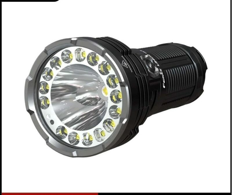 Fenix LR40R V2.0 High-performance Flashlight 15000 Lumens Rechargeable Spotlight Floodlight Search Torch Built-in Battery Pack