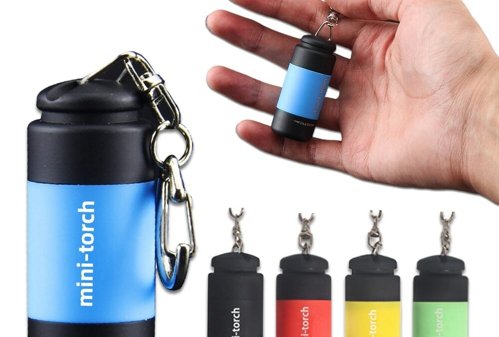 MINI USB Rechargeable Flashlight Keychain Torch Finger Light Camping Light Suitable for Doctor Reading Outdoor
