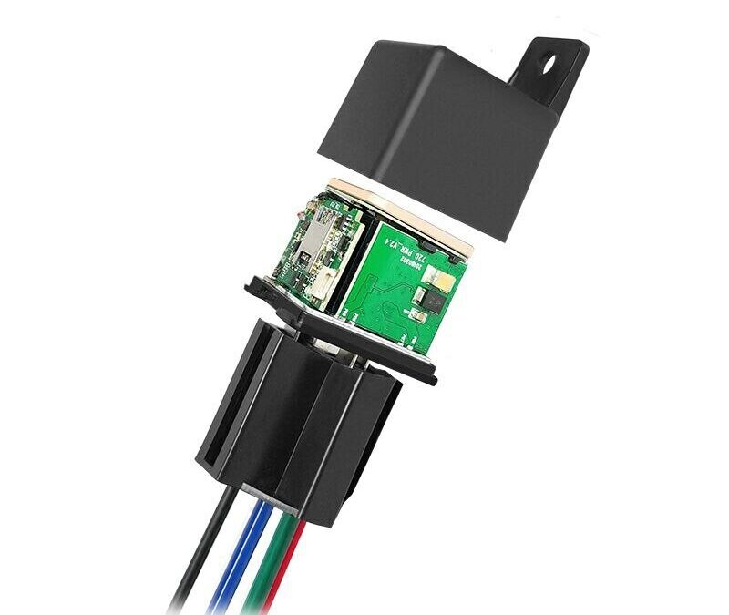 POSTRAK LK720 Hidden GPS Tracking Relay Vehicle Tracker with Engine Immobilize and GPSPOS APP