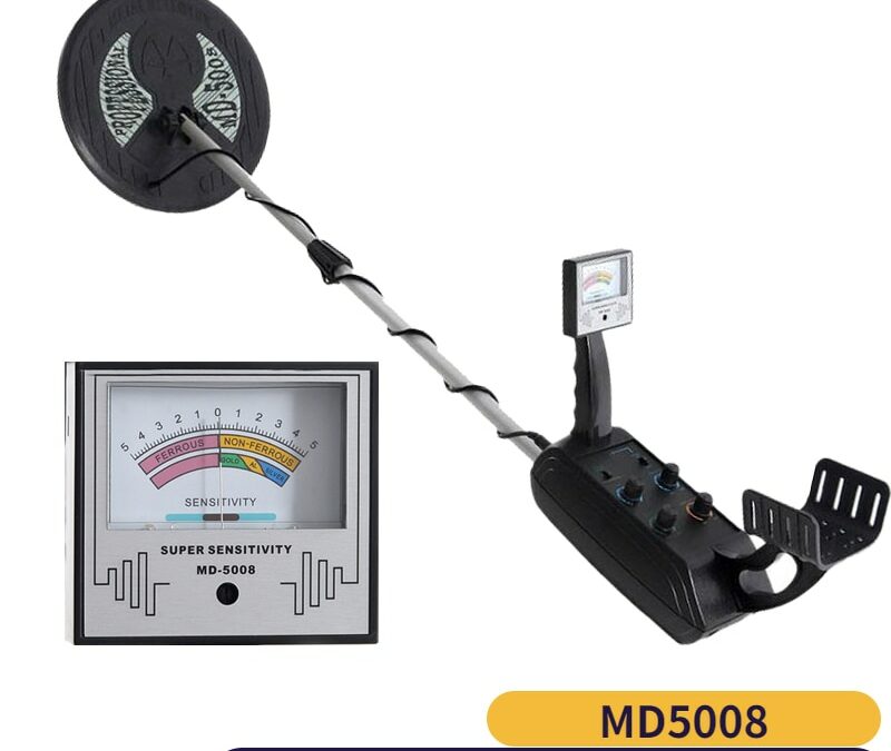 Time Underground Mineral Detector MD-5008 Best Gold Metal Search Machine Two Coils Long Range Search Professional Kit