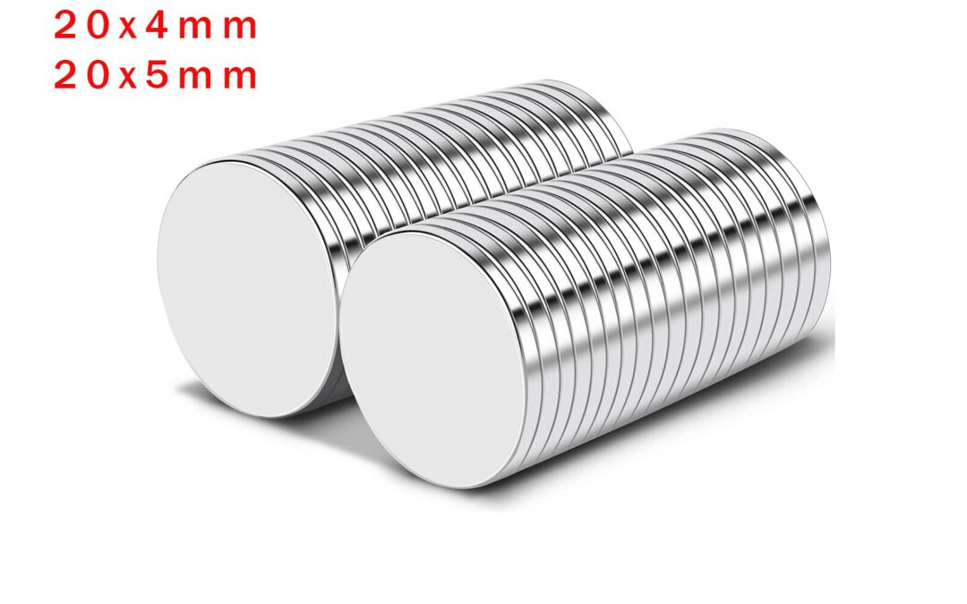 5-50Pcs N35 Round Magnet 20x1 20x2 20x3 20x4 20x5 Neodymium Magnet Permanent NdFeB Super Strong Powerful Magnets 20*2 20*3 20*5