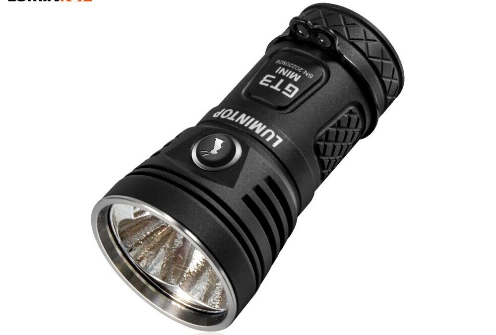 GT3 Mini 26350  flashlight Lumintop Triple LED GT3 Mini 6500 lumen use 26350 10000 lumen use 26650 battery high power flashlight