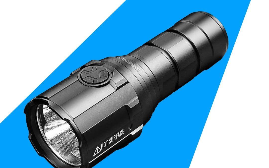 IMALENT R30C EDC LED Flashlight 9000 Lumens Type-C USB Tactical Flashlight by 21700 Battery for Hunting, Search and Rescue