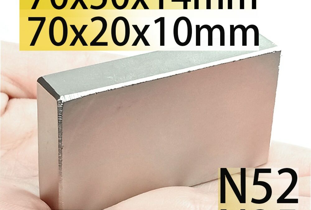 N52 N35 70x50x14  70X20X10 Rectangle Square Neodymium Bar Block Strong Rare Earth Magnets Search Magnetic imanes Fridge 70*50*14