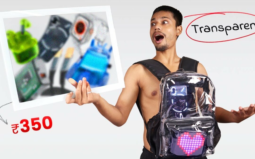 I Bought Most TRANSPARENT Gadgets - Look So Weird 😲