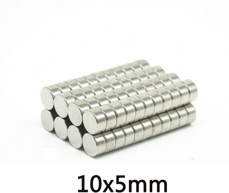 20/50/100 pcs 10x5 mm Powerful Neodymium Disc Magnets 10mmx5mm Search Diameter Magnet 10x5mm Round Magnets 10*5mm