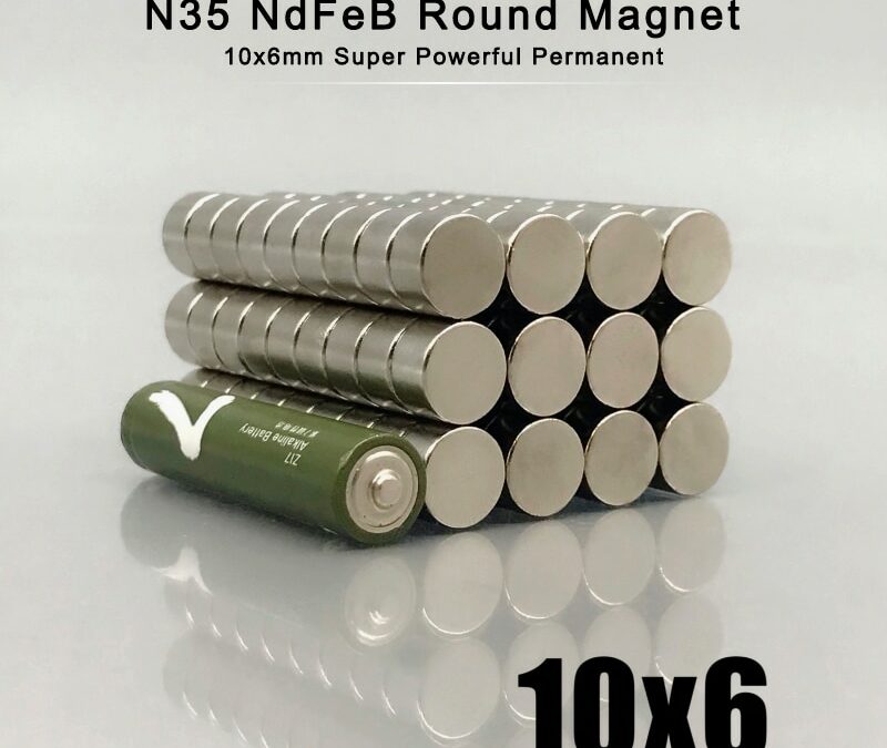20/50/100/200PCS 10x6 mm Powerful Neodymium Magnet 10mmx6mm Search Diameter Disc Magnet 10x6mm Round Magnets 10*6 mm