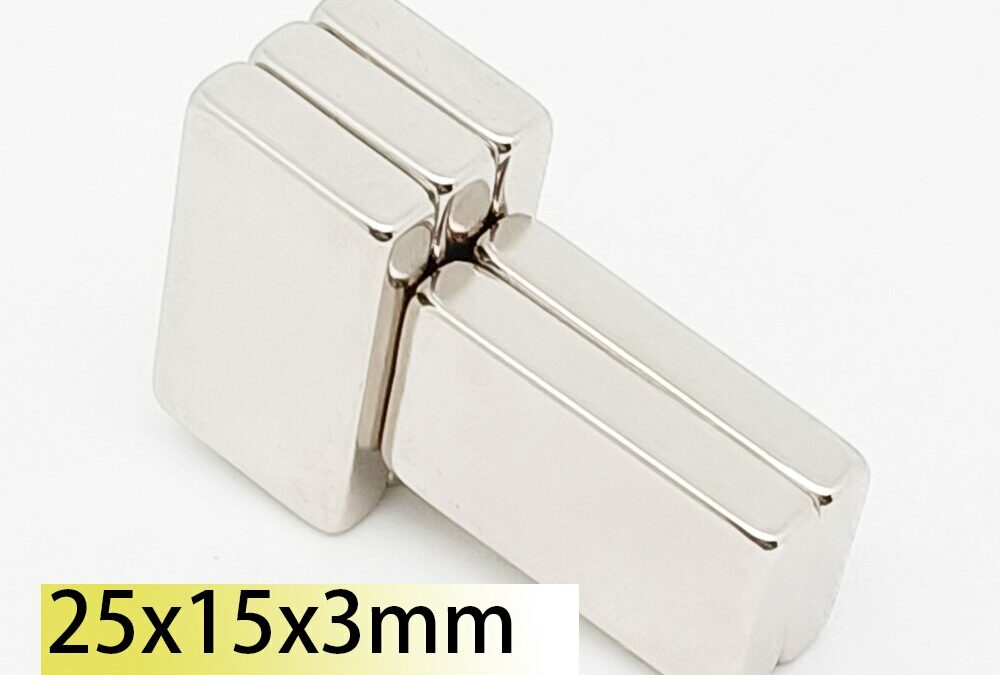 25x15x3 25x15x5 25x15x10 N35 Rectangle 25x15 strong Square Neodymium Bar Block Strong Magnets  Magnets Search Magnetic Bar Ndfeb