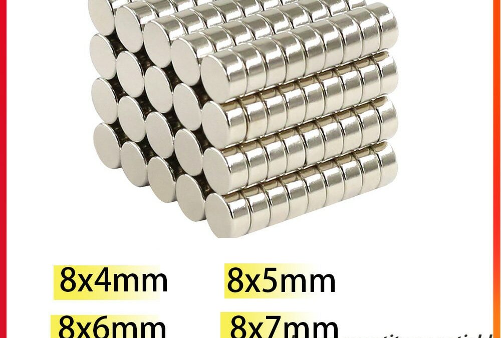 8x4mm 8x5 8x6 8x7  Magnet  Superpower8*4mm N35 Neodymium Magnets Nickle Coating Search Magnetic Fridge DIY Crafts  Aimant