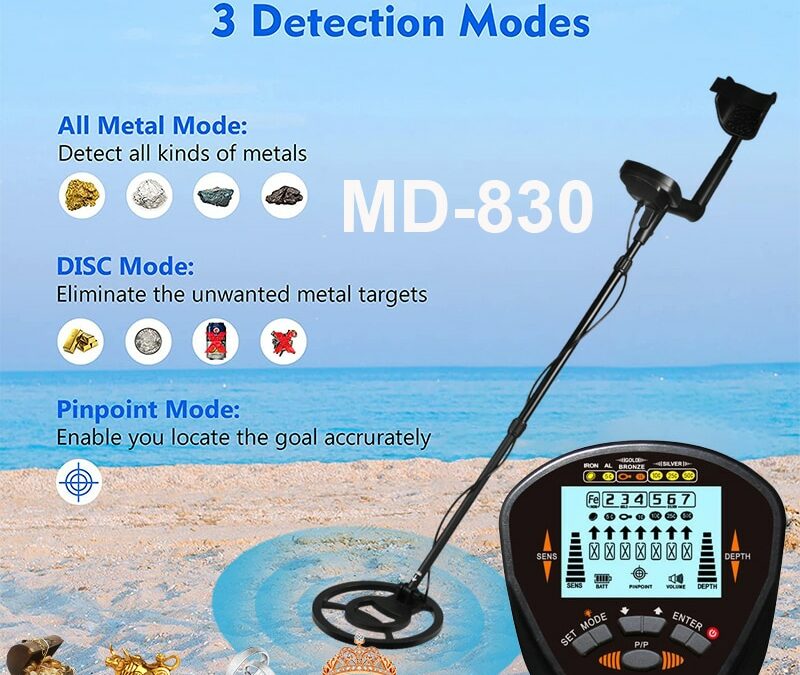 MD830 Metal Detector Underground Depth Scanner Search High precision Gold Detector Treasure Hunter Detecting Pinpointer Detector