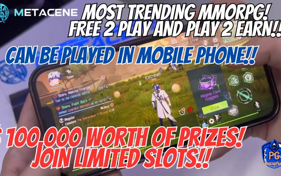 2023 TRENDING MMORPG - FREE 2 PLAY AND PLAY 2 EARN - WIN LIMITED GAME ACCESS SLOTS!!