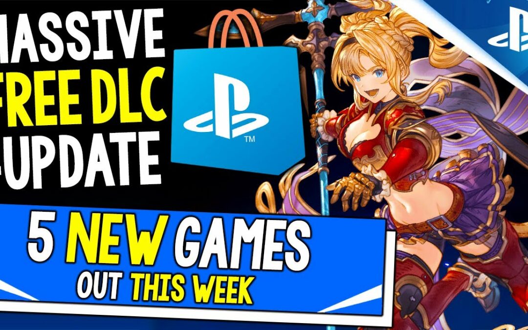 5 NEW PS5/PS4 Games Out THIS WEEK! Huge FREE DLC, New Free Update, Big Fighting Game +More New Games