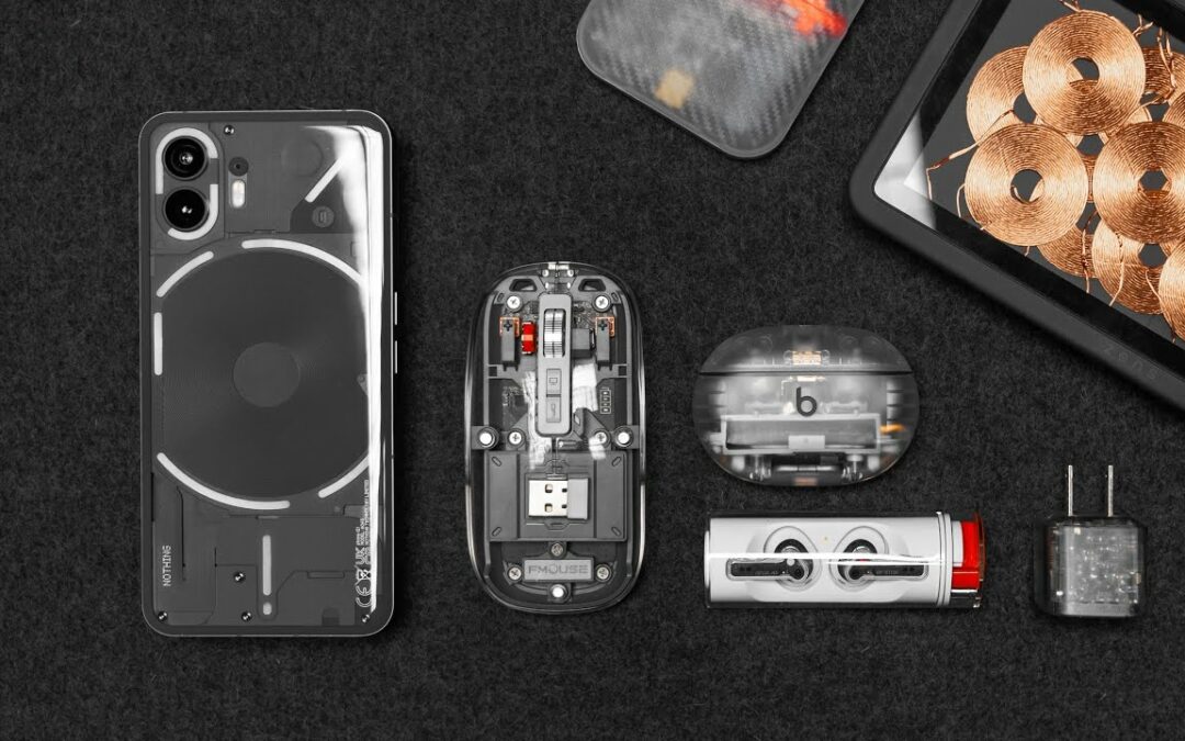 Best Transparent Tech Gadgets // Nothing Phone 2, Beats Studio Buds Pro, EDC Tech!