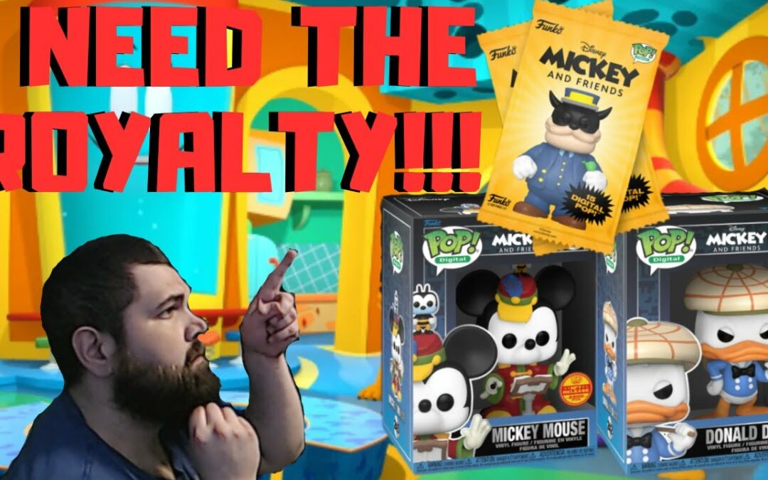 Disney Funko Series 1 NFT Packs Announced! - I will need the Royalty!