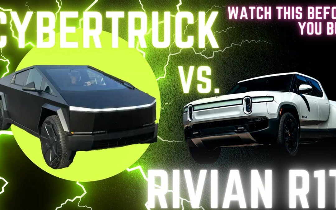 Tesla Cybertruck vs. Rivian R1T: A Battle For EV Truck Supremacy!