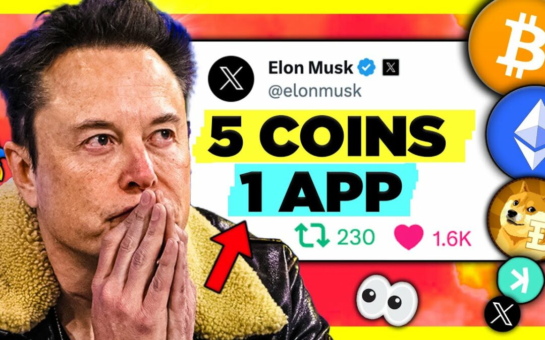 Elon Musk's BIG PLAN to Integrate 5 Cryptos into X (Twitter)