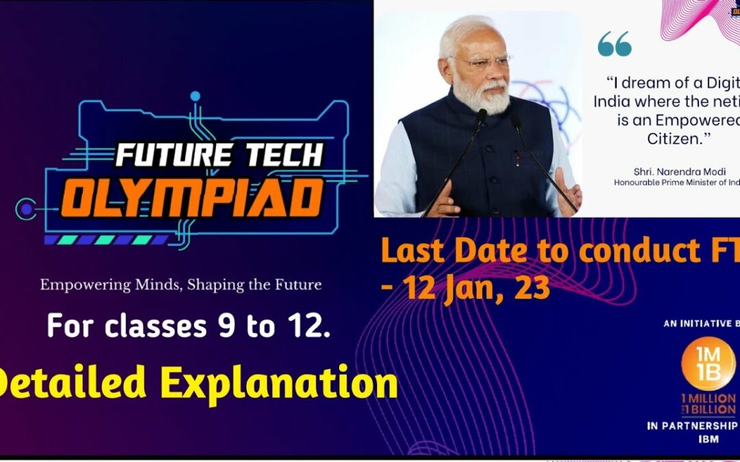 Future Tech Olympiad🔥| Digital India Initiative🏆|  National Level Competition💯| CBSE Updates 🔖