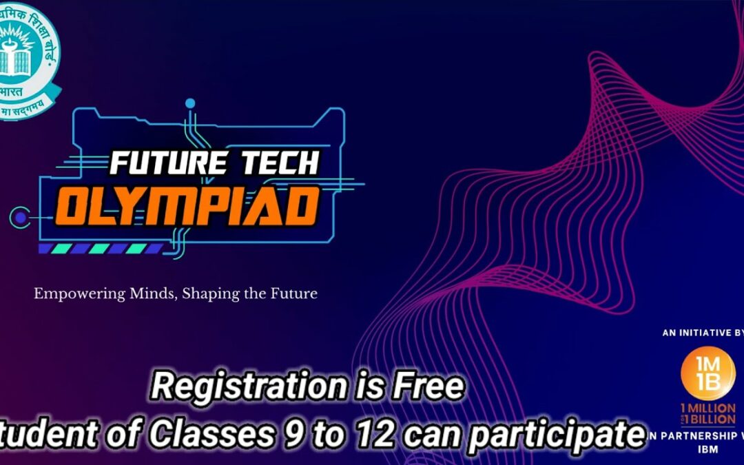 Future Tech Olympiad by IBM @cbseTraining0729 #olympiad #futuretech  #digitalcitizen@NarendraModi