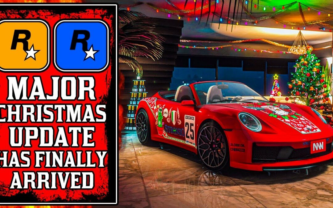It's FINALLY Here! The Massive NEW GTA Online Christmas UPDATE Today.. (GTA5 New Update)