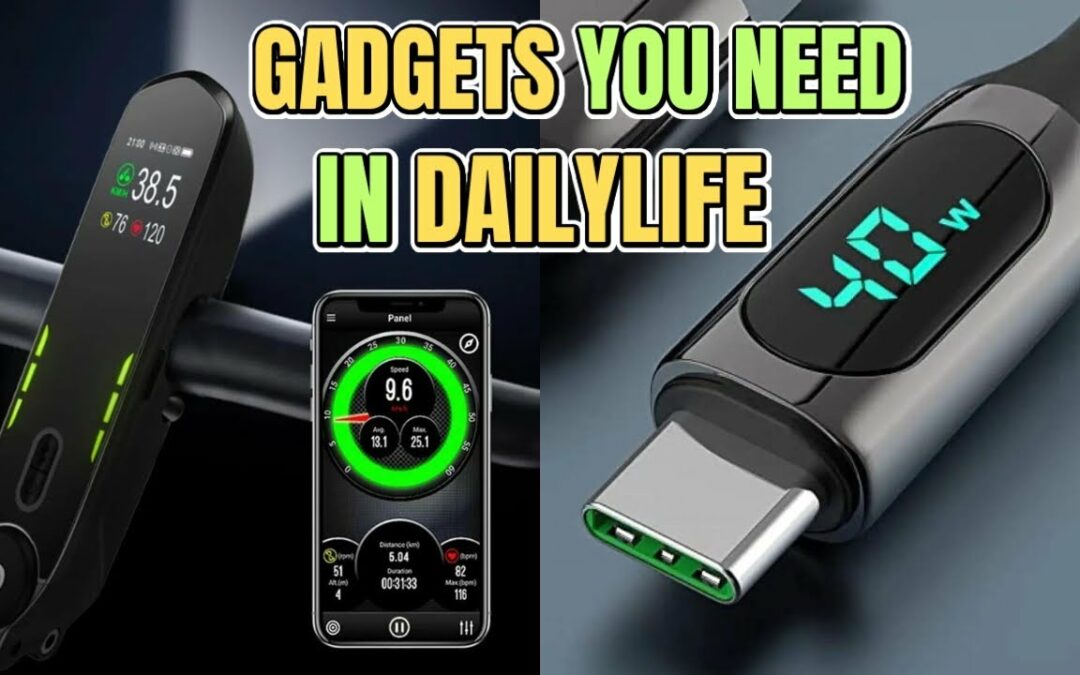 Tech Gadgets You Didn't Know You Needed.