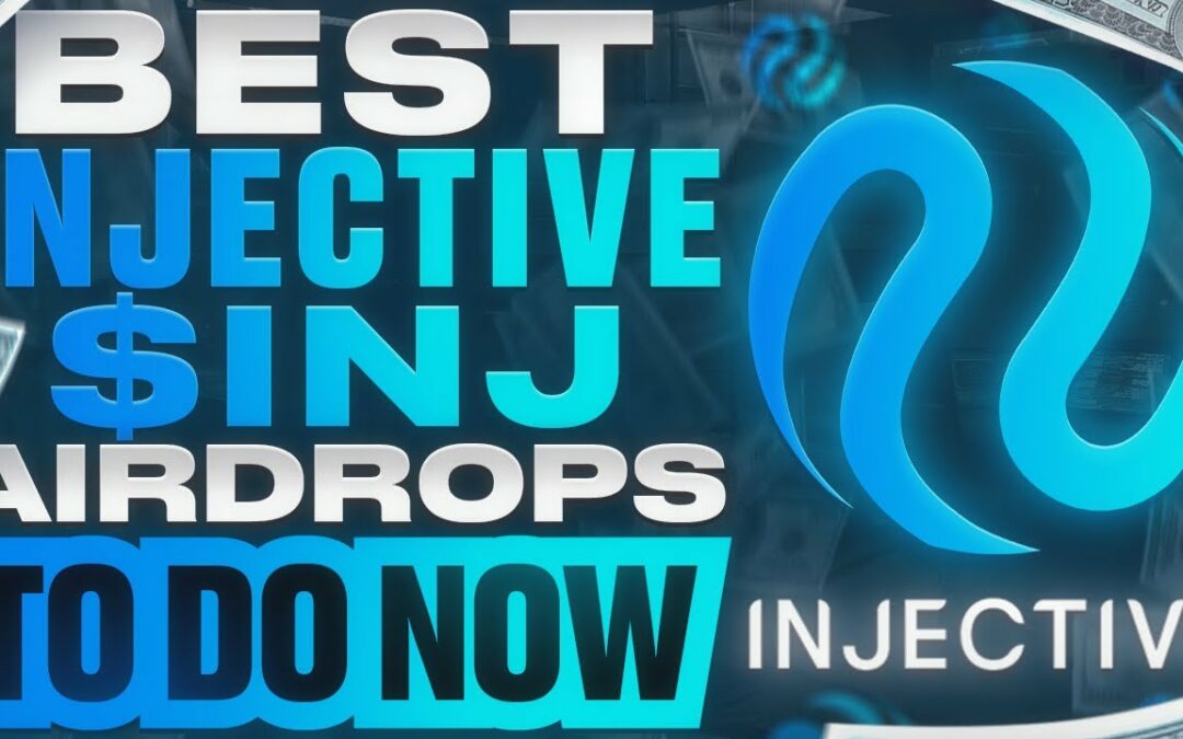 🔥 Top Injective Airdrops $INJ  - To Do Now - MUST WATCH 🪂 #injective #injectiveairdrop #airdrop