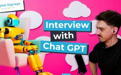 An interview with Chat GPT. Is Digital Signage more Green than print media?