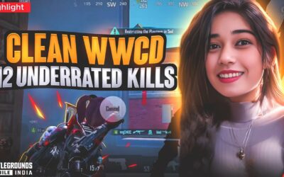WHAT A CLEAN WWCD | 12 UNDERRATED KILLS | STREAM HIGHLIGHT OP🔥| #bgmi #youtube #highlights
